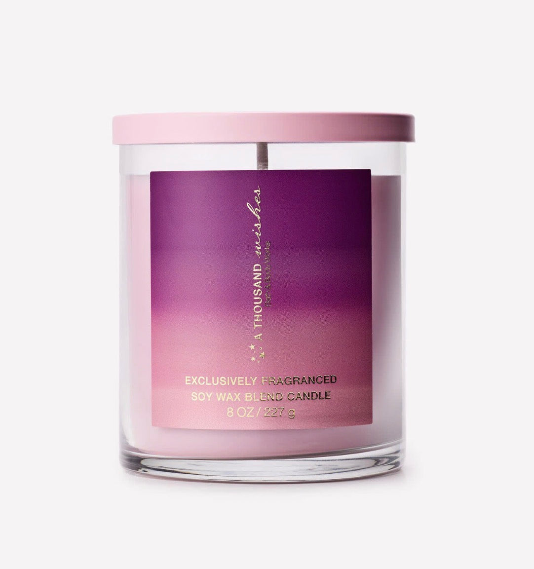 Bath & Body Works A Thousand Wishes – Vela Aromática de 1 Mecha 227 g