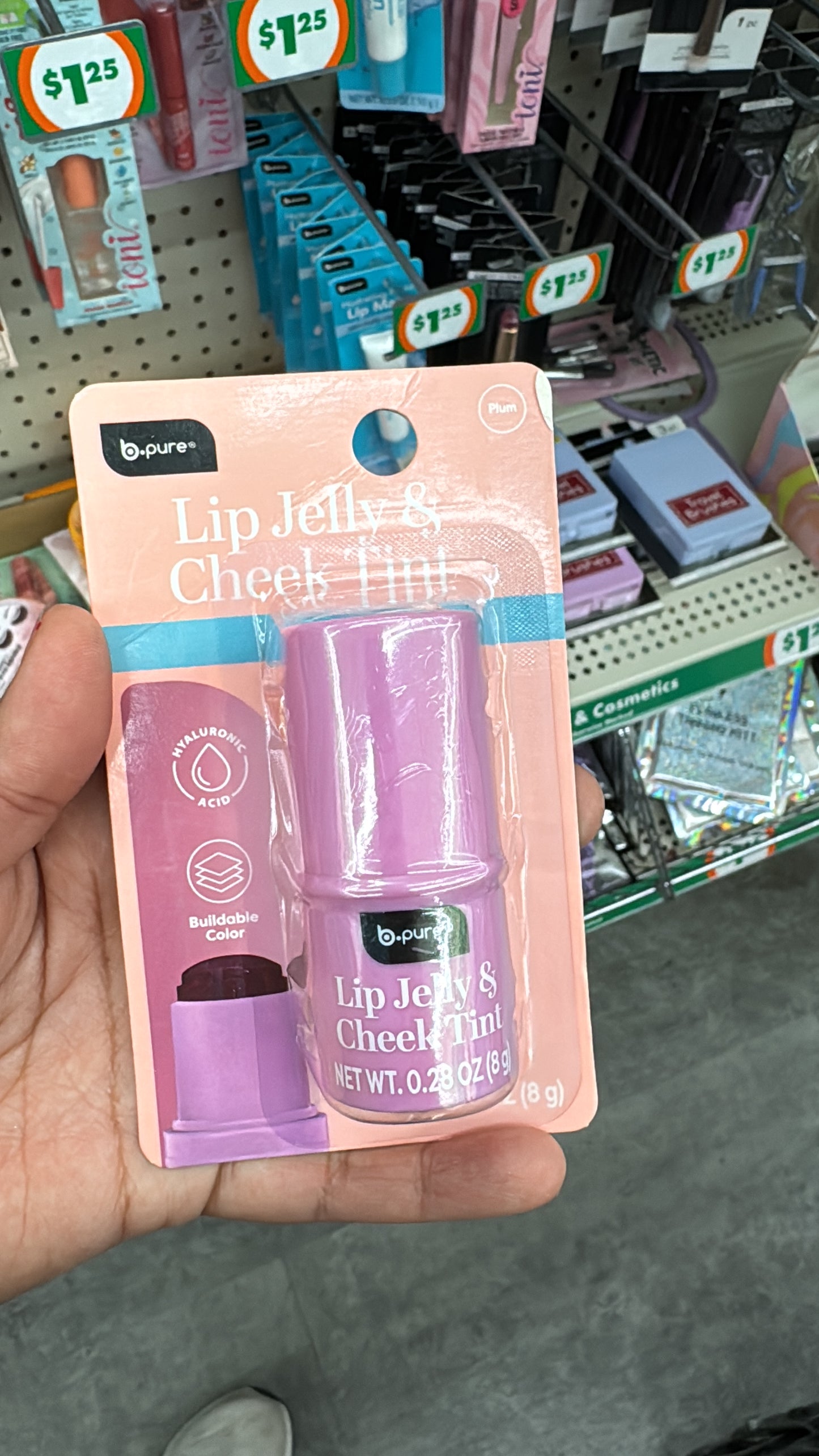 Lip jelly & cheek tint bpure tono plum