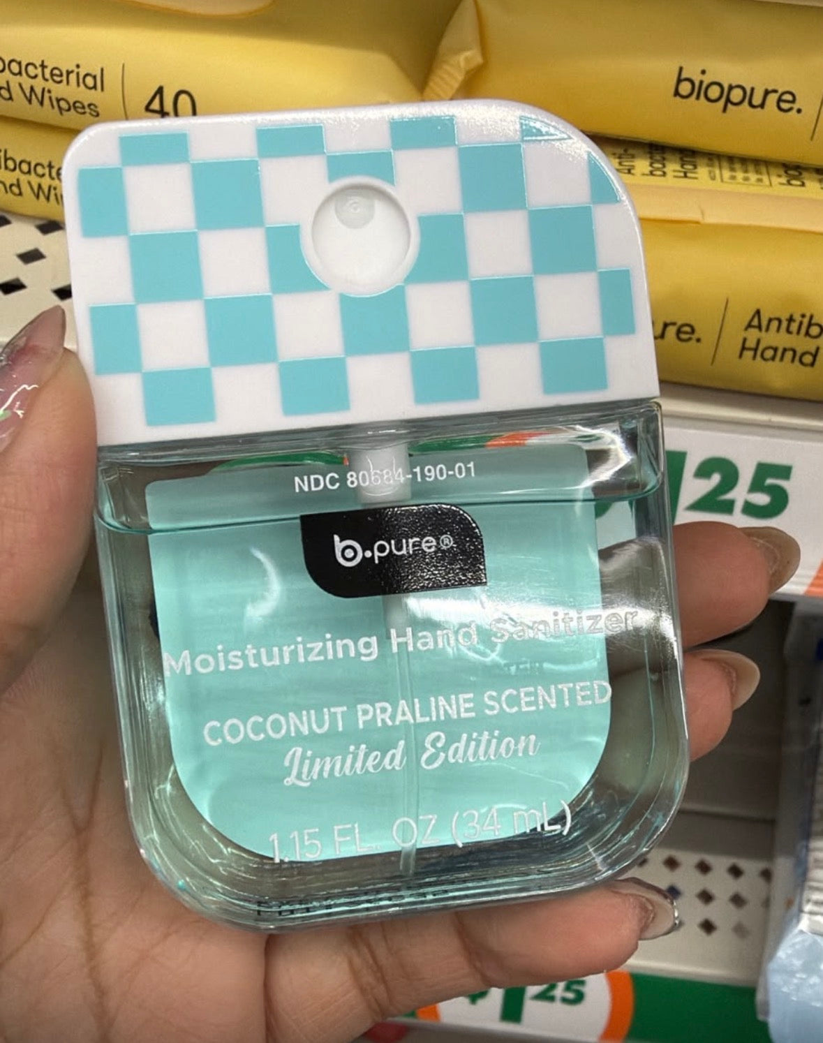 BPure Hand Sanitizer Coconut Praline