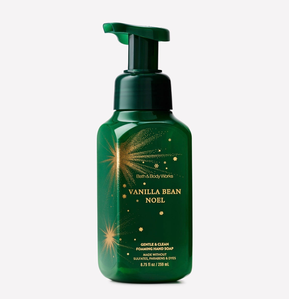 Bath & Body Works Vanilla Bean Noel | Jabón Espuma para Manos 259 ml