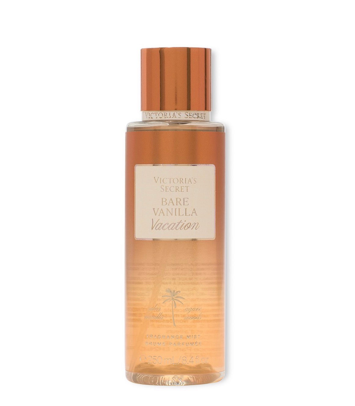 Victoria’s Secret Bare Vanilla Vacation Fragrance Mist 250 ml | Vainilla Solar y Agave