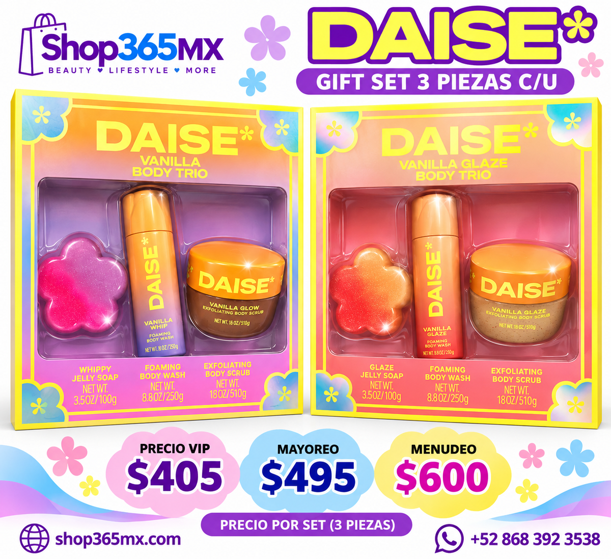 💖🌸 DAISE TINTED LIP BALM TRIO 🌸💖