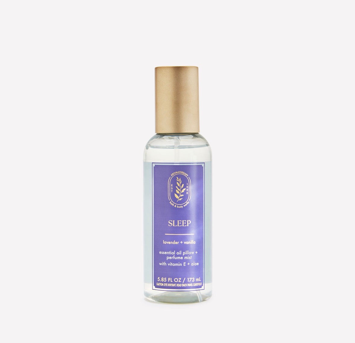 Bath & Body Works Aromatherapy Sleep Lavender Vanilla Pillow & Perfume Mist 173 ml