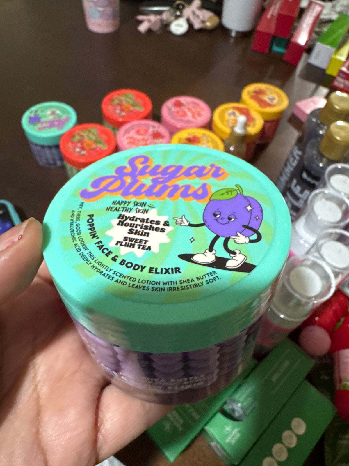 Happy skin Healty skin Sugar Pluns