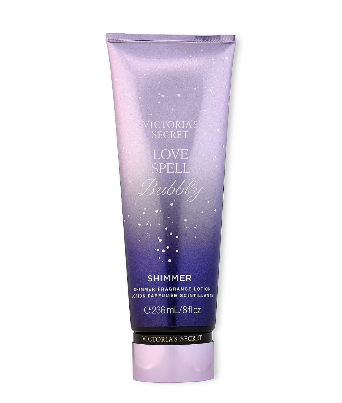 Victoria's Secret Love Spell Bubbly Shimmer 236 ml – Loción Corporal Perfumada con Brillos