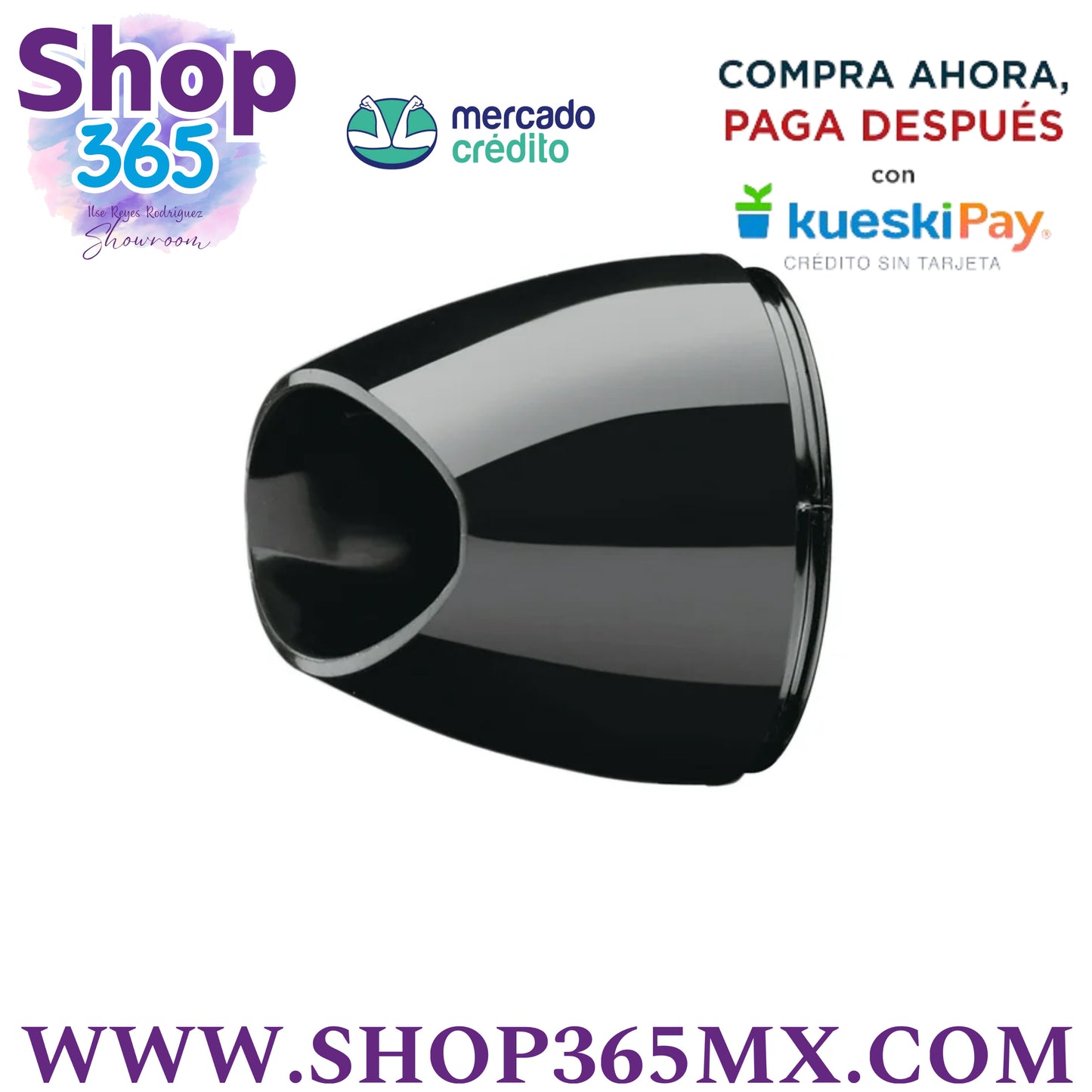 Mid Size Conair Secador de Pelo de Cerámica, 1875 Vatios, Compacto, de Secado Rápido, Negr