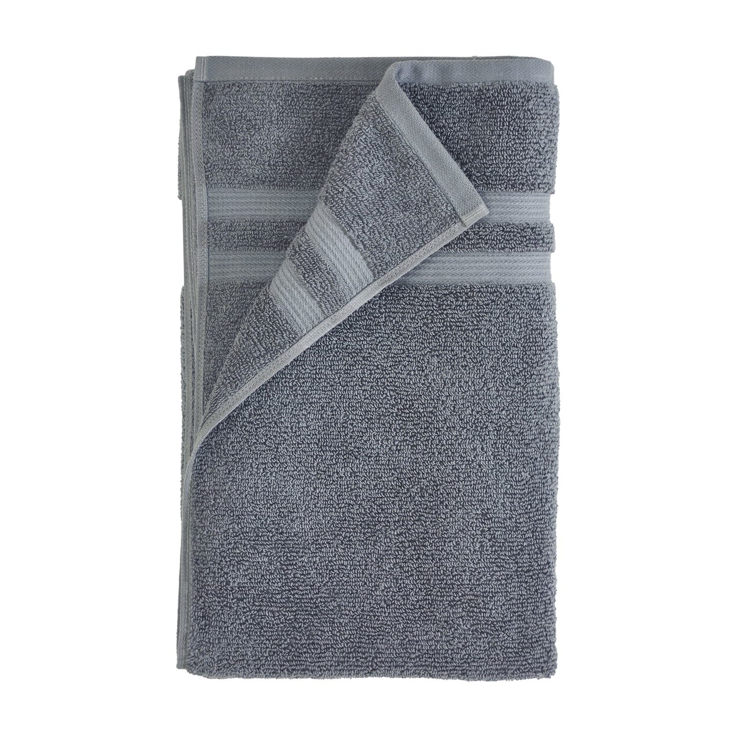 2 PZA Toalla de Baño Sólida 30" x 54" GRIS