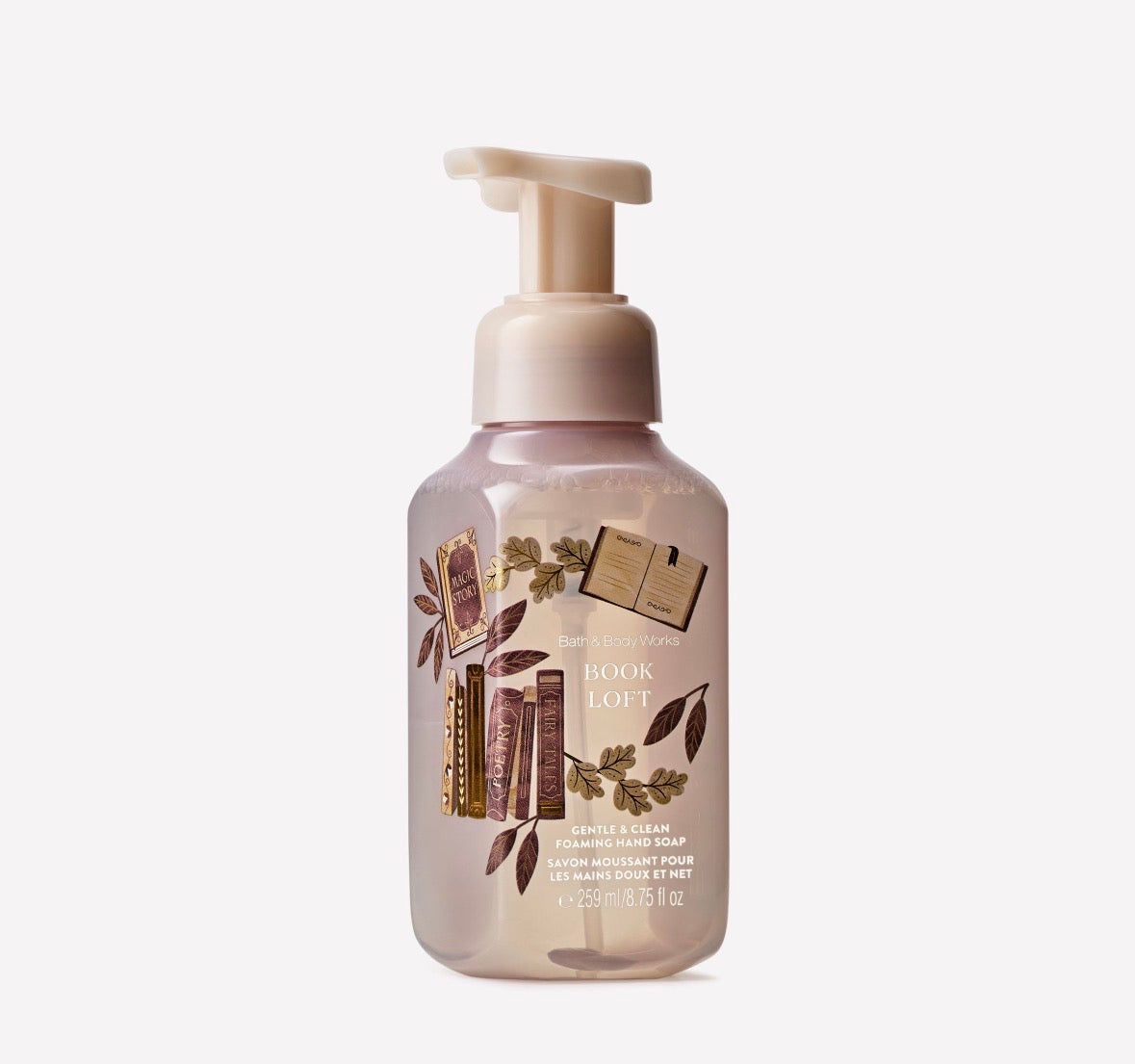 Jabón Espumoso Book Loft Bath & Body Works 259 ml | Gentle & Clean