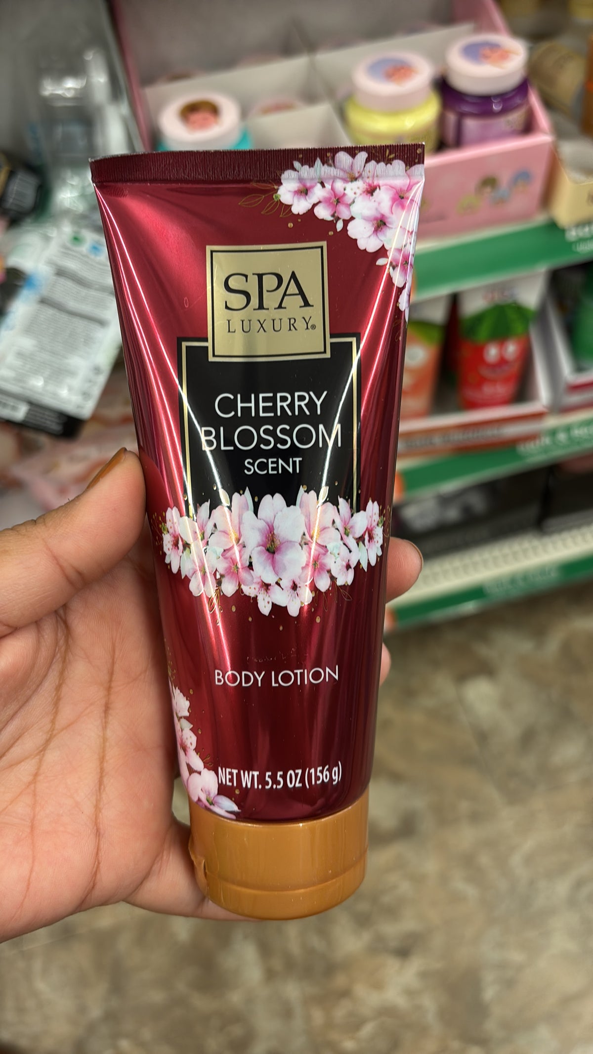 Spa Luxury Cherry Blossom Scent Body Lotion