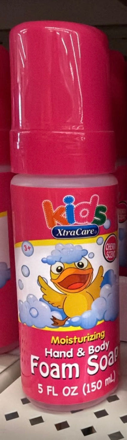 Kids XtraCare hand and body foam soap