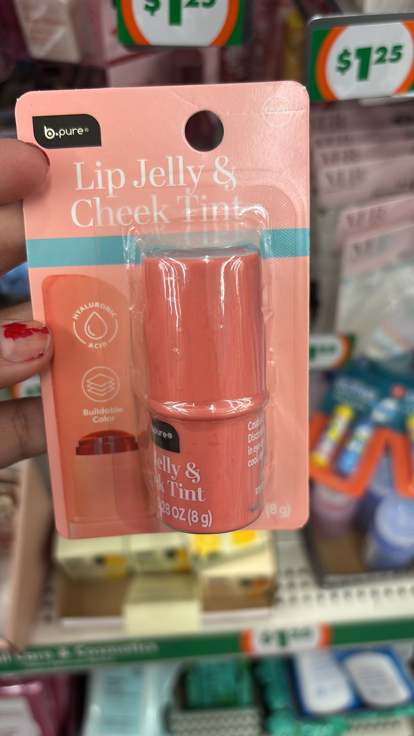 Lip jelly & cheek tint b pure
