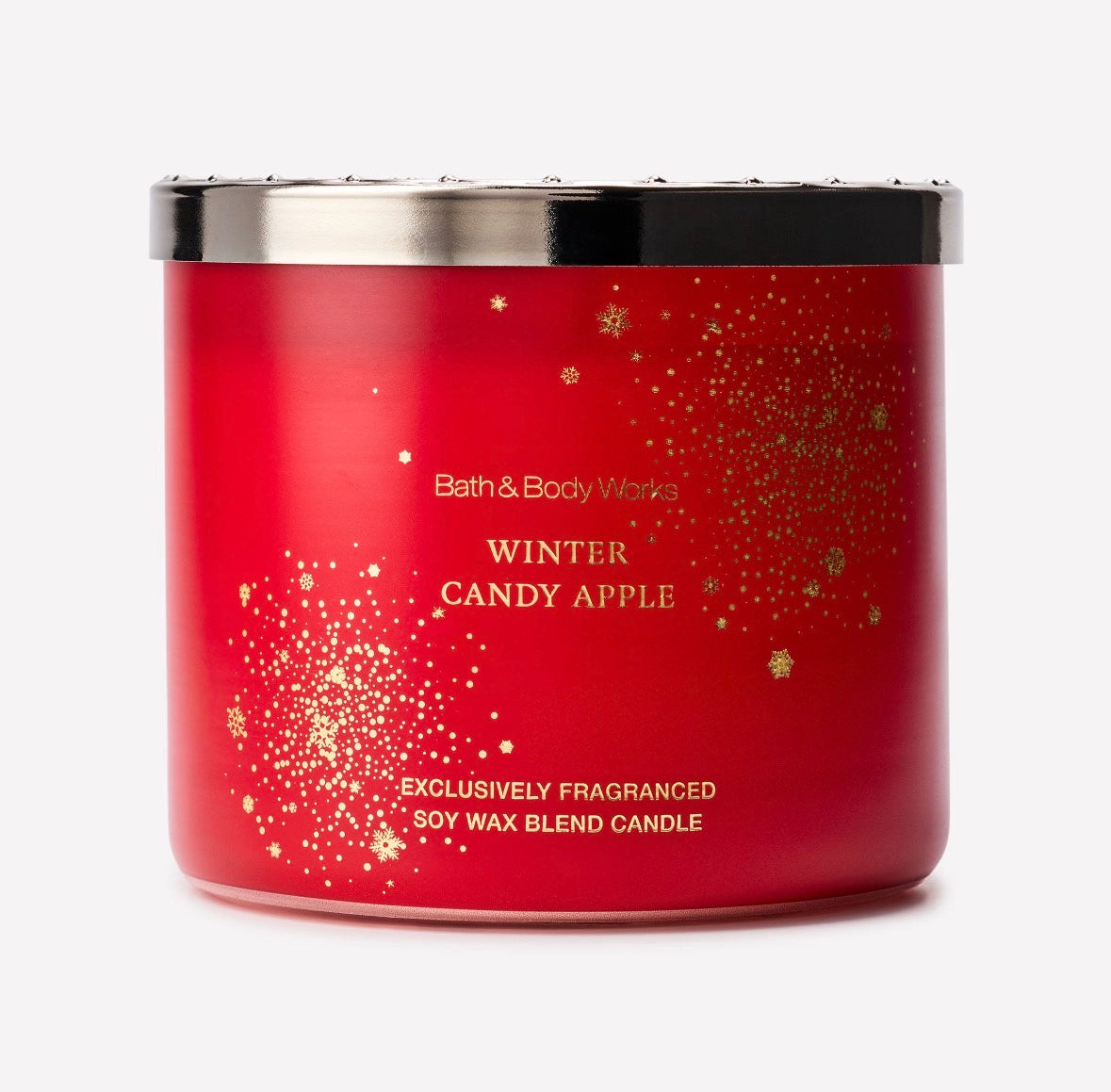 Winter Candy Apple – Vela Aromática de 3 Mechas