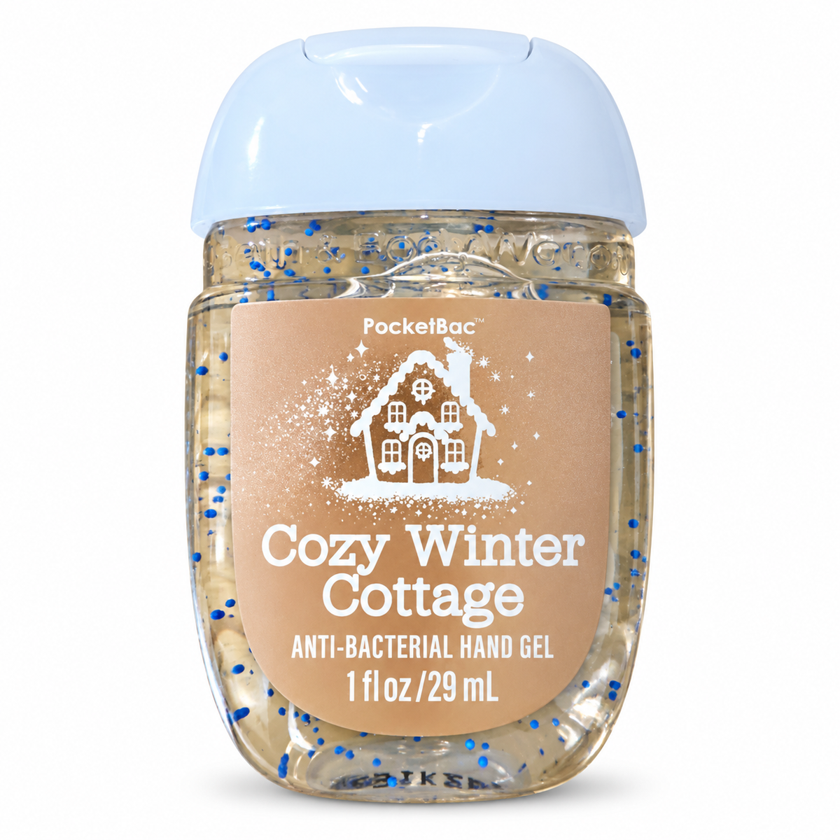 Bath & Body Works PocketBac Cozy Winter Cottage – Gel Antibacterial para Manos 29 ml