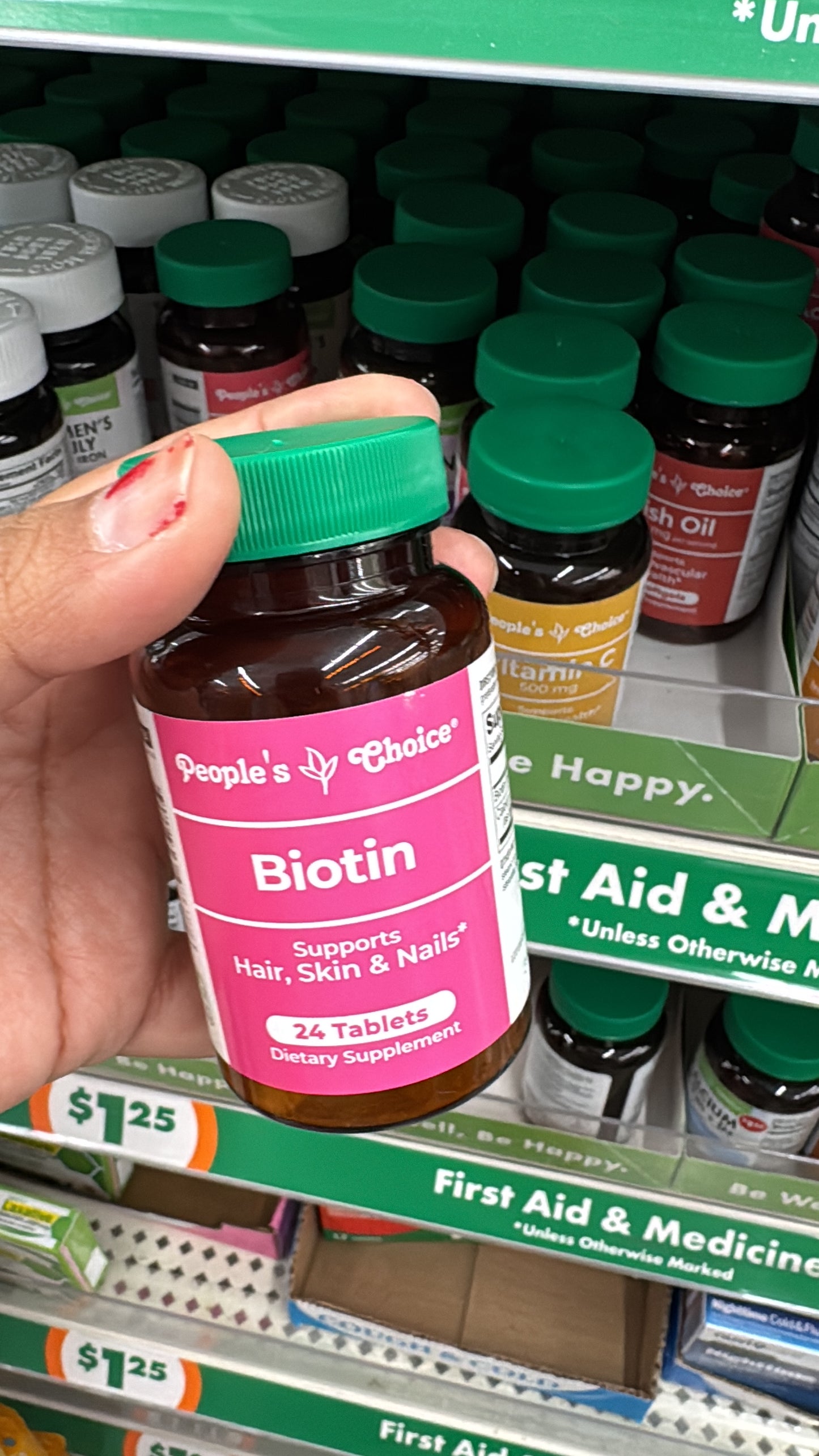 Biotin’s Peoples choice