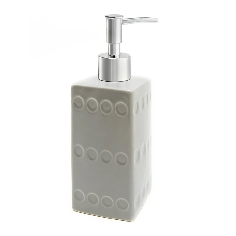 Mainstays Juego de Accesorios de Baño y Cortina de Ducha de Poliéster/cerámica de 17 Piezas, Multicolor