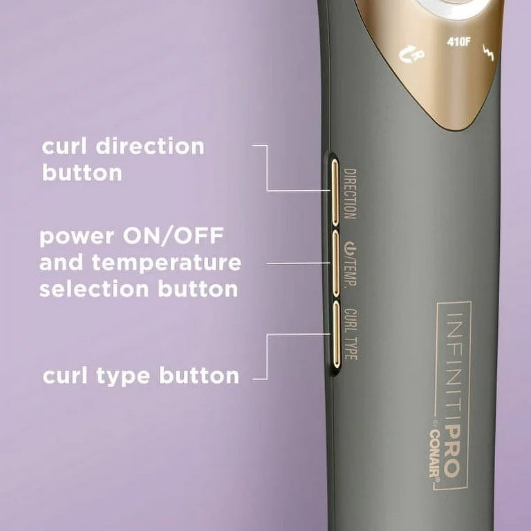 INFINITIPRO de CONAIR Nuevo Curl Secret, Rizador Automático con Doble Voltaje para Viajes