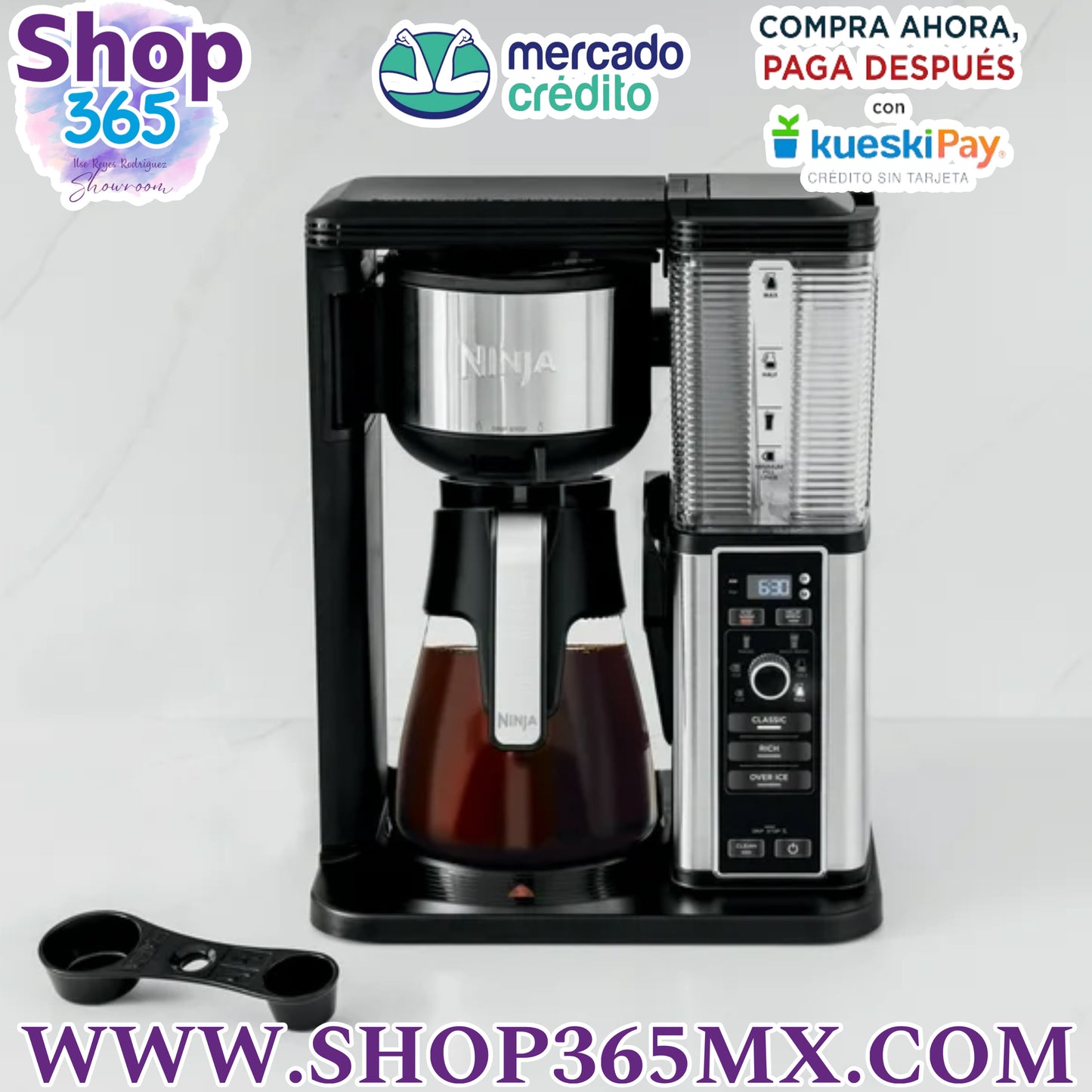 Ninja 10 Taza de Goteo Cafetera, Café Caliente y Helado CM300