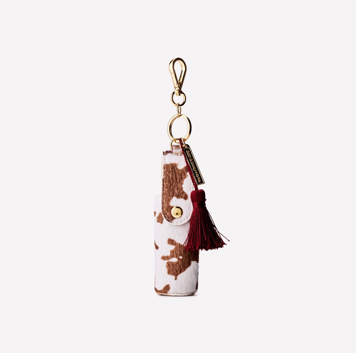 🤎 Bath & Body Works Faux Cowhide – Porta Sanitizer Spray & Lip