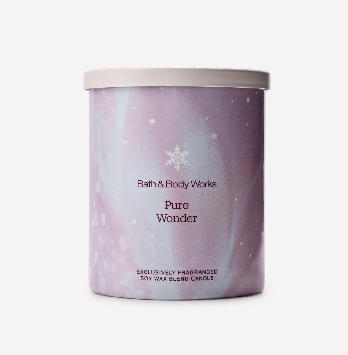 Bath & Body Works Pure Wonder – Vela Aromática de 1 Mecha