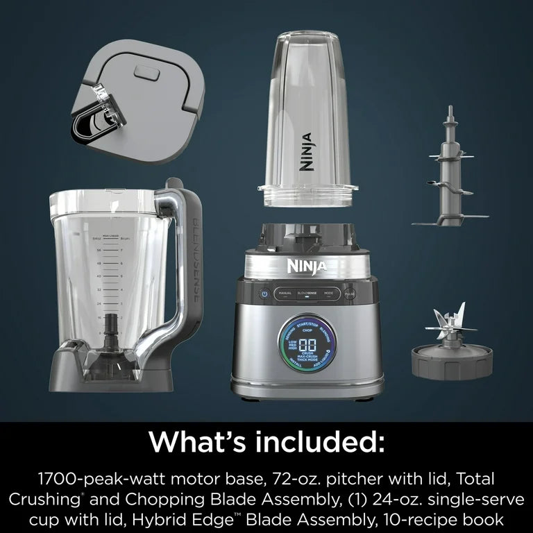 Ninja Detect Power Blender + Personal Monodosis, Tecnología BlendSense TB300