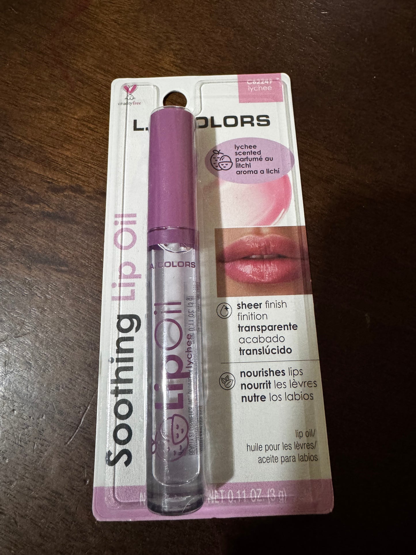 Lip Oil LA Colors Tychee