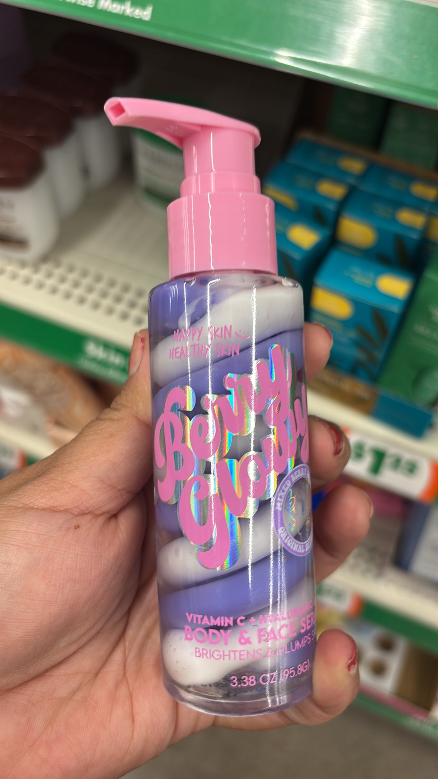 Berry Glowy Body & Face Serum Brightens