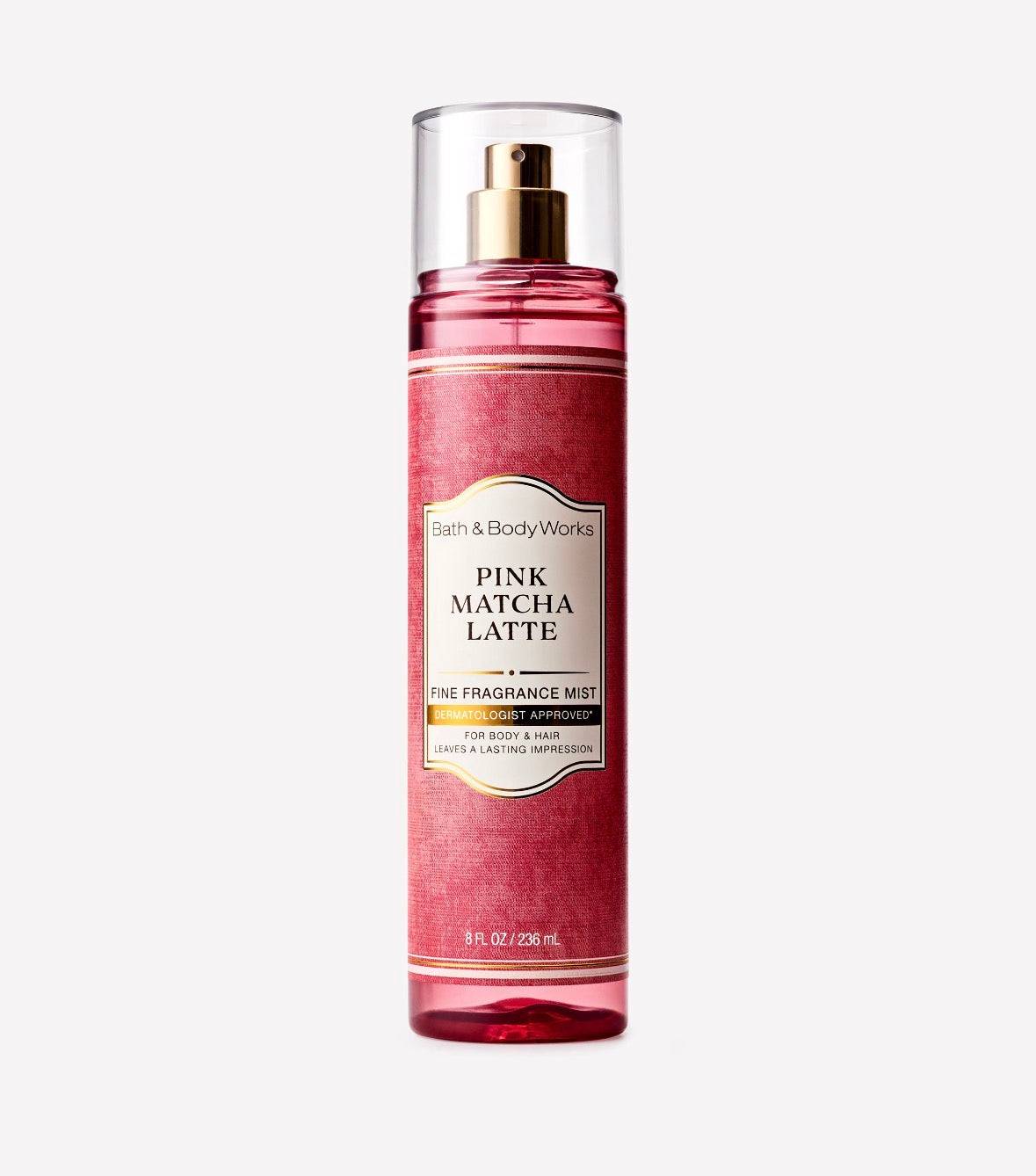 Bath & Body Works Pink Matcha Latte Fine Fragrance Mist 236 ml | Body Mist
