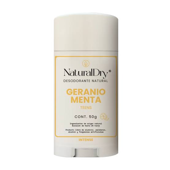Natural Dry Teens Geranio Menta