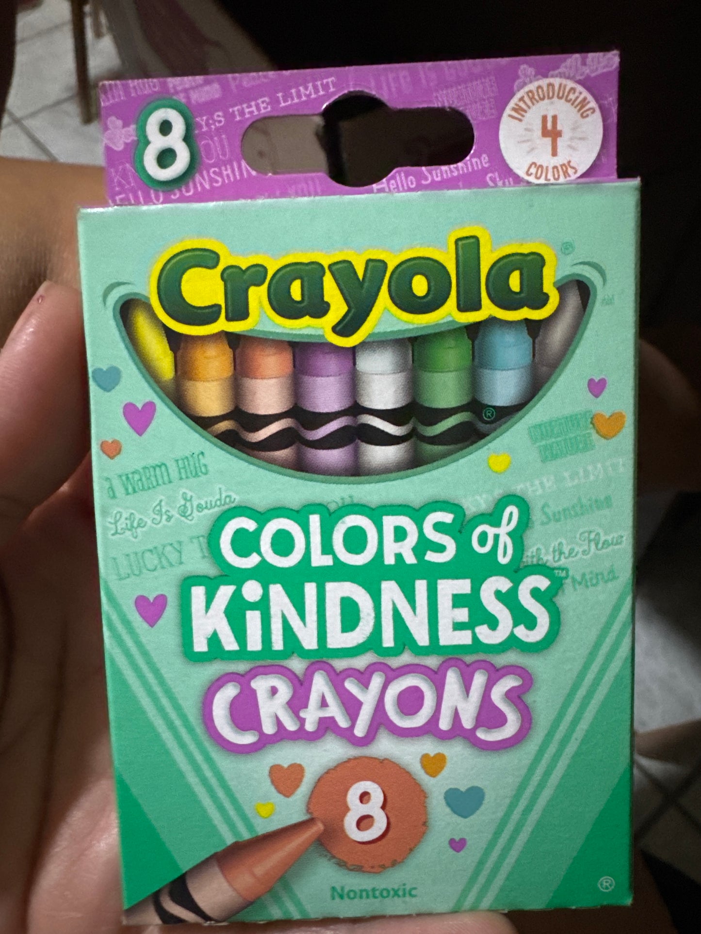 Crayola Colors of Kindness 8 Crayons