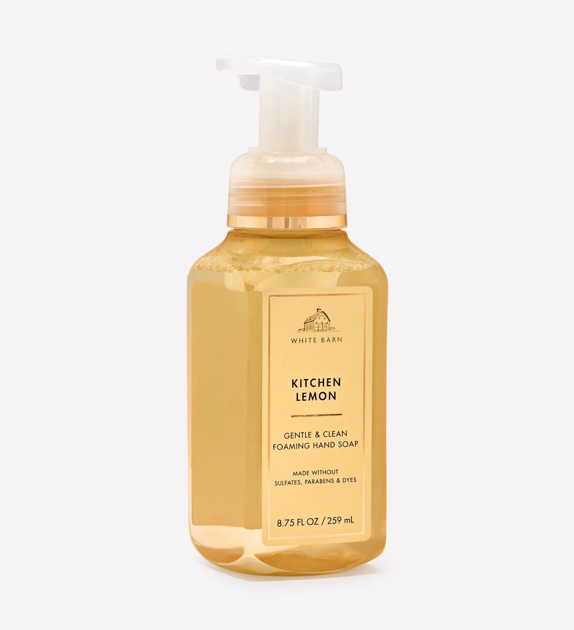 Jabón Espumoso Kitchen Lemon Bath & Body Works 259 ml | Aroma Fresco a Limón