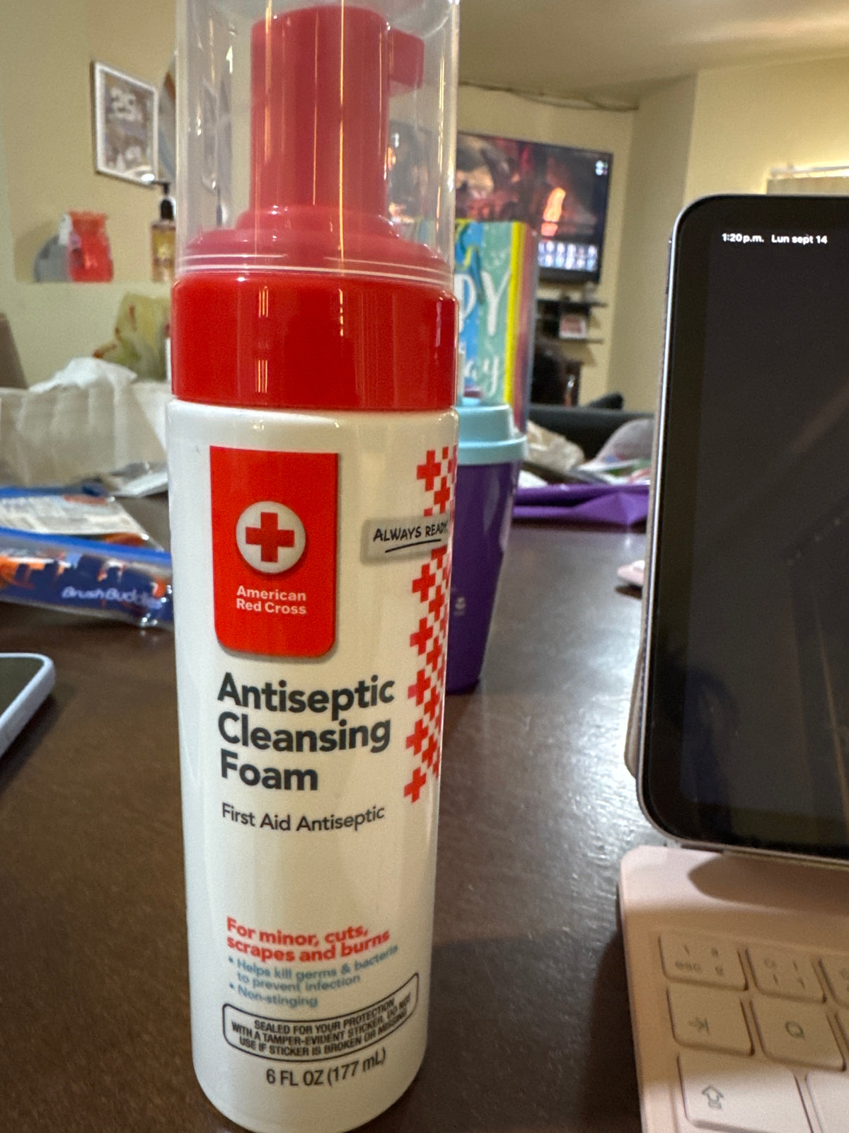 American Red Cross Anticeptic Cleansing Foam