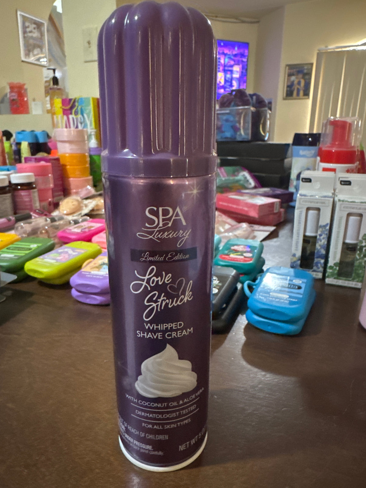 Spa Luxury whipped Shave Cream Love Struck