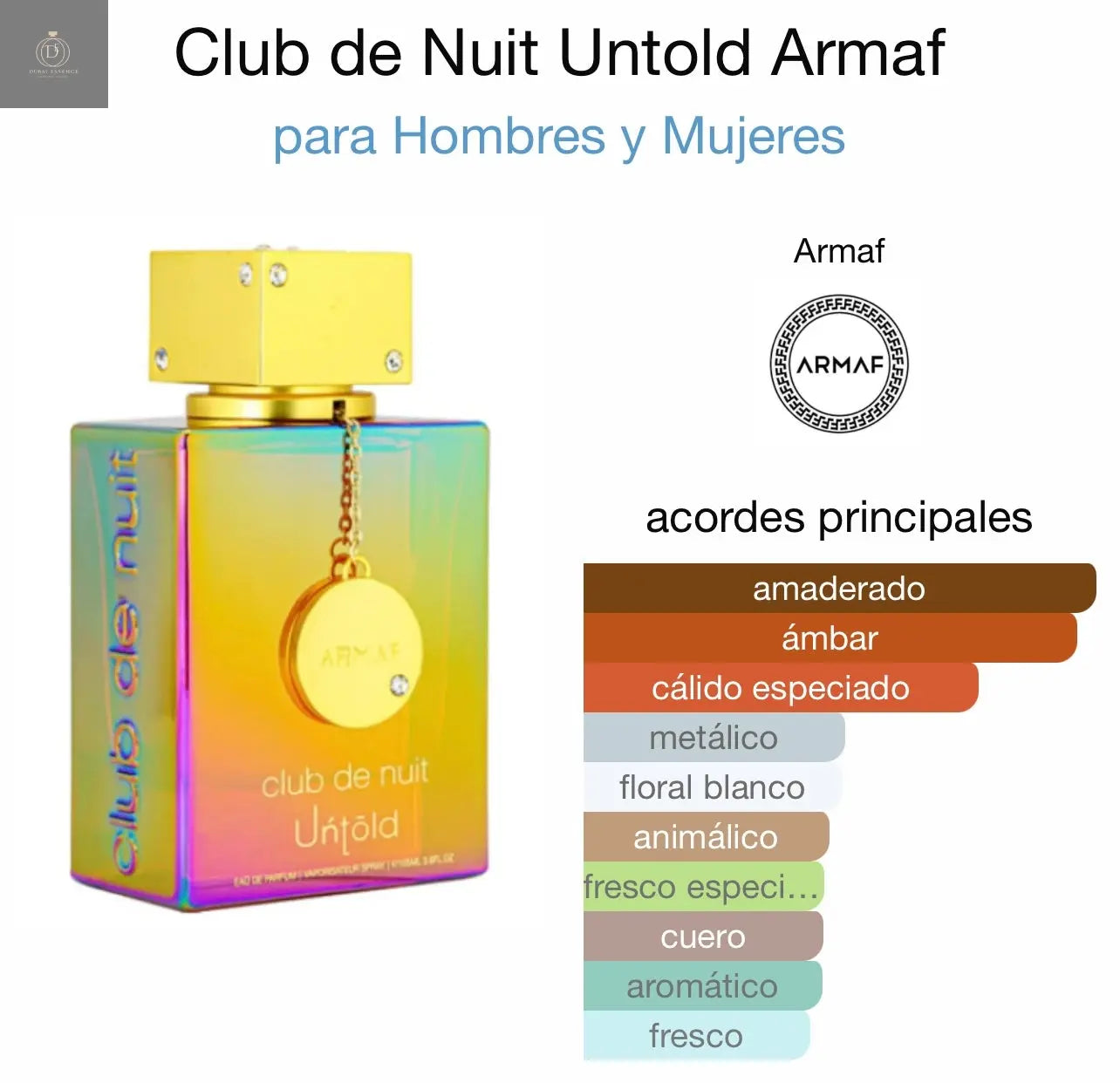 Club de Nuit Untold de Armaf