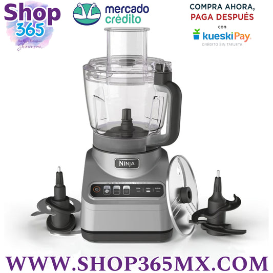 Ninja Procesador de Alimentos Profesional 850Vatios 9 Tazas Programas Preestablecidos Auto-iQ BN600
