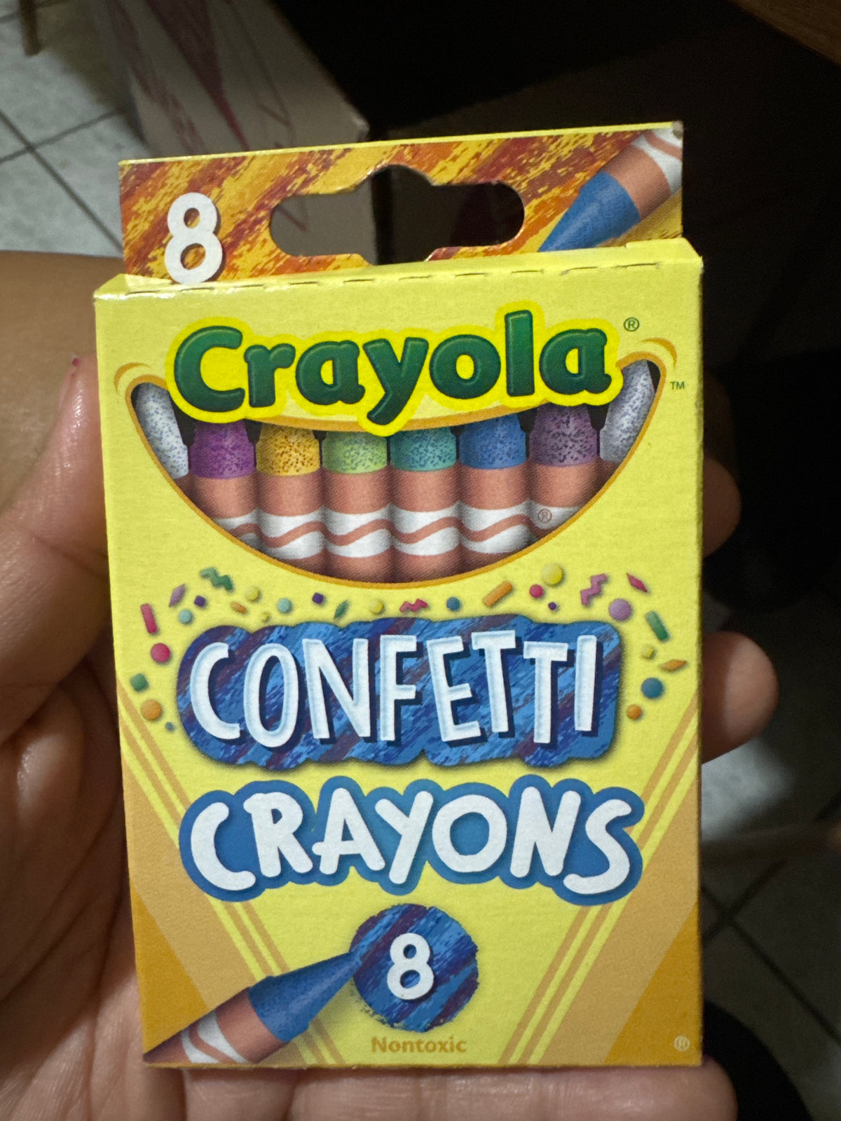 Crayola Confetti 8 Crayons