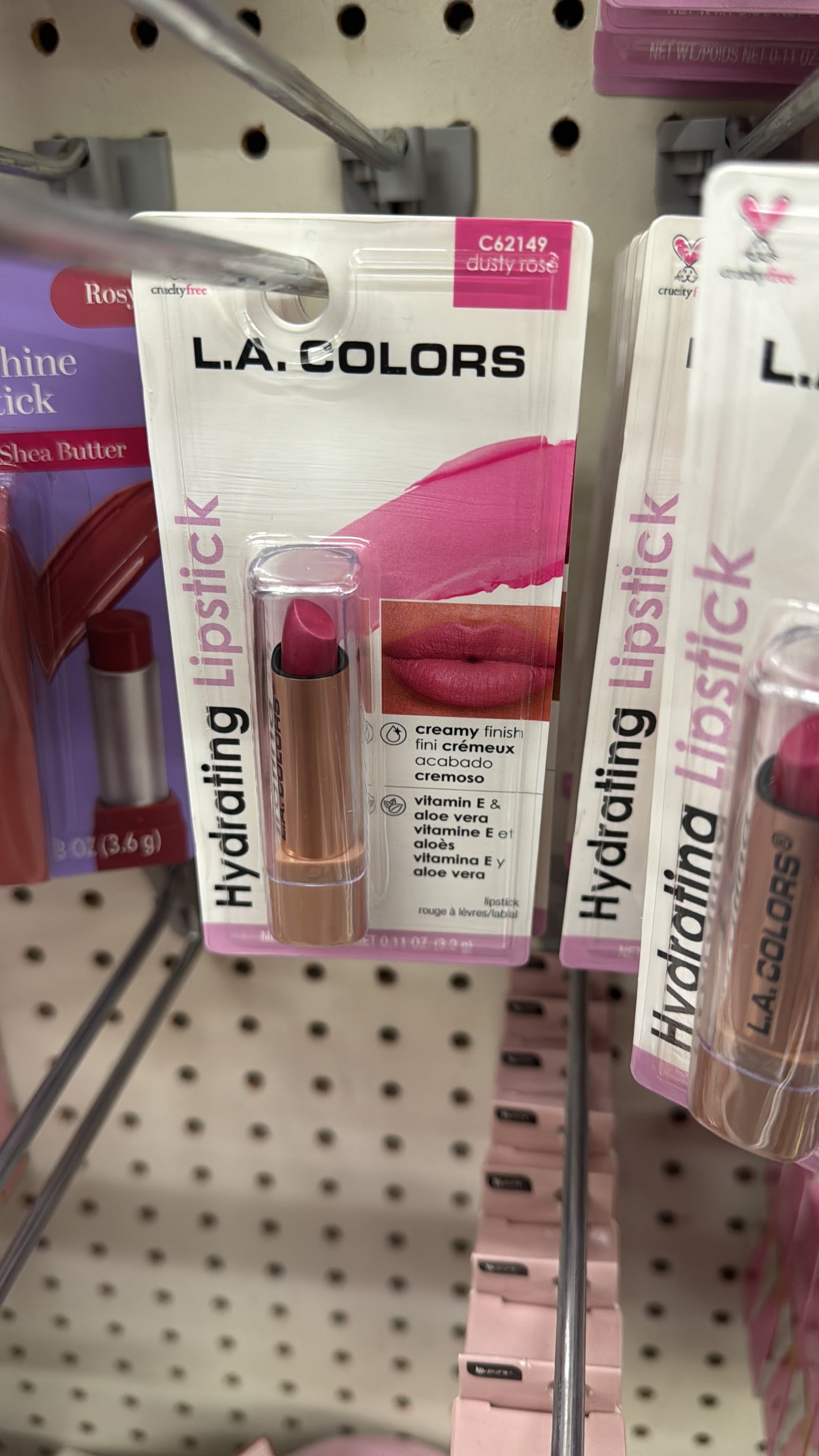LA Colors Lipstick Hidratante Dusty Rose