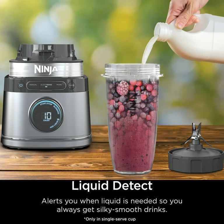 Ninja Detect Power Blender + Personal Monodosis, Tecnología BlendSense TB300