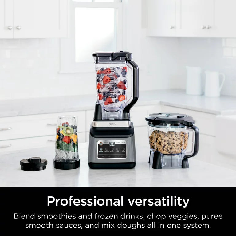 Sistema de cocina Ninja Profesional Más con Auto-iq y 72 oz. Total de Trituración Licuadora, BN800