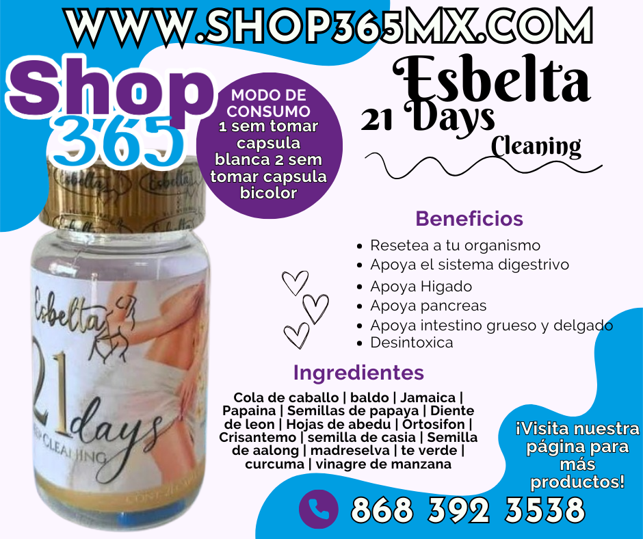 Esbelta 21 Days Cleaning