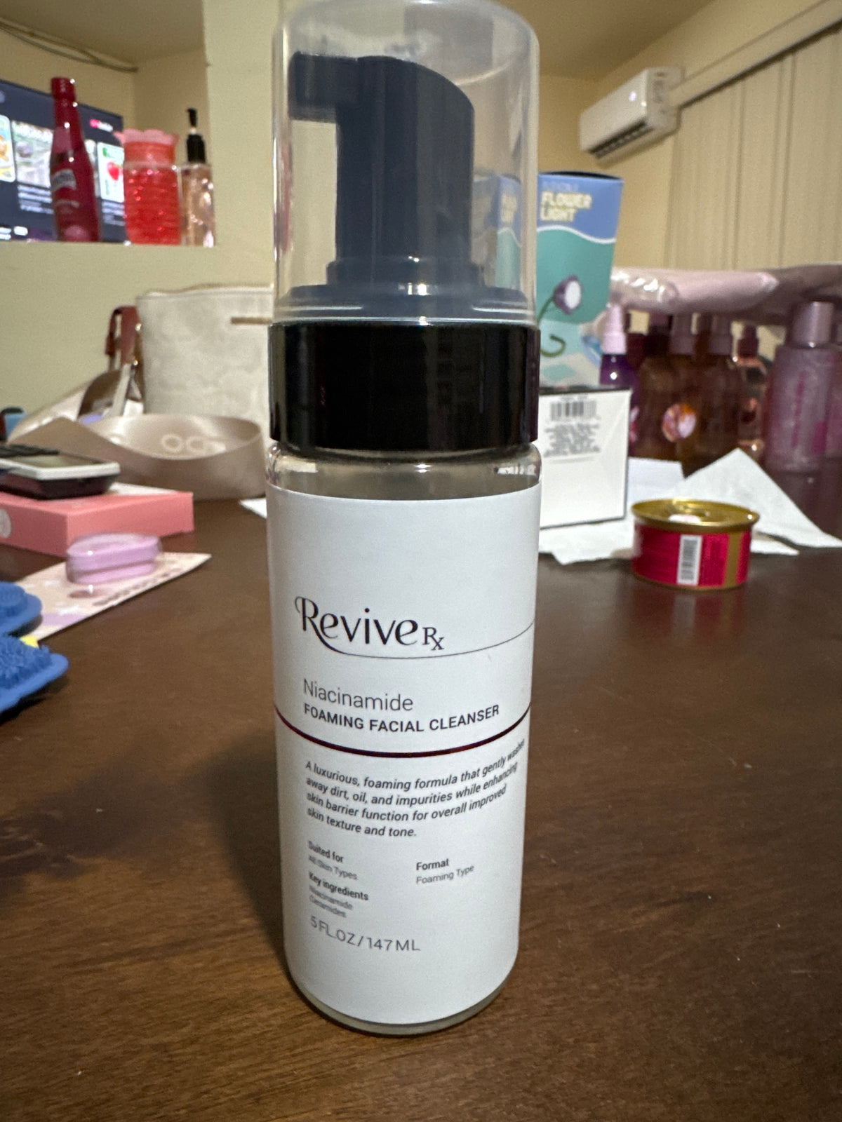 Revive rx - niacimide foaming facial cleanser