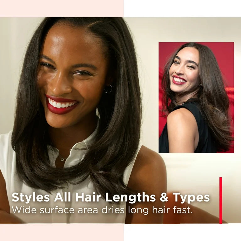 One-Step Revlon Secador de Pelo de Cerámica y Cepillo de Aire Caliente Voluminizador, Negro