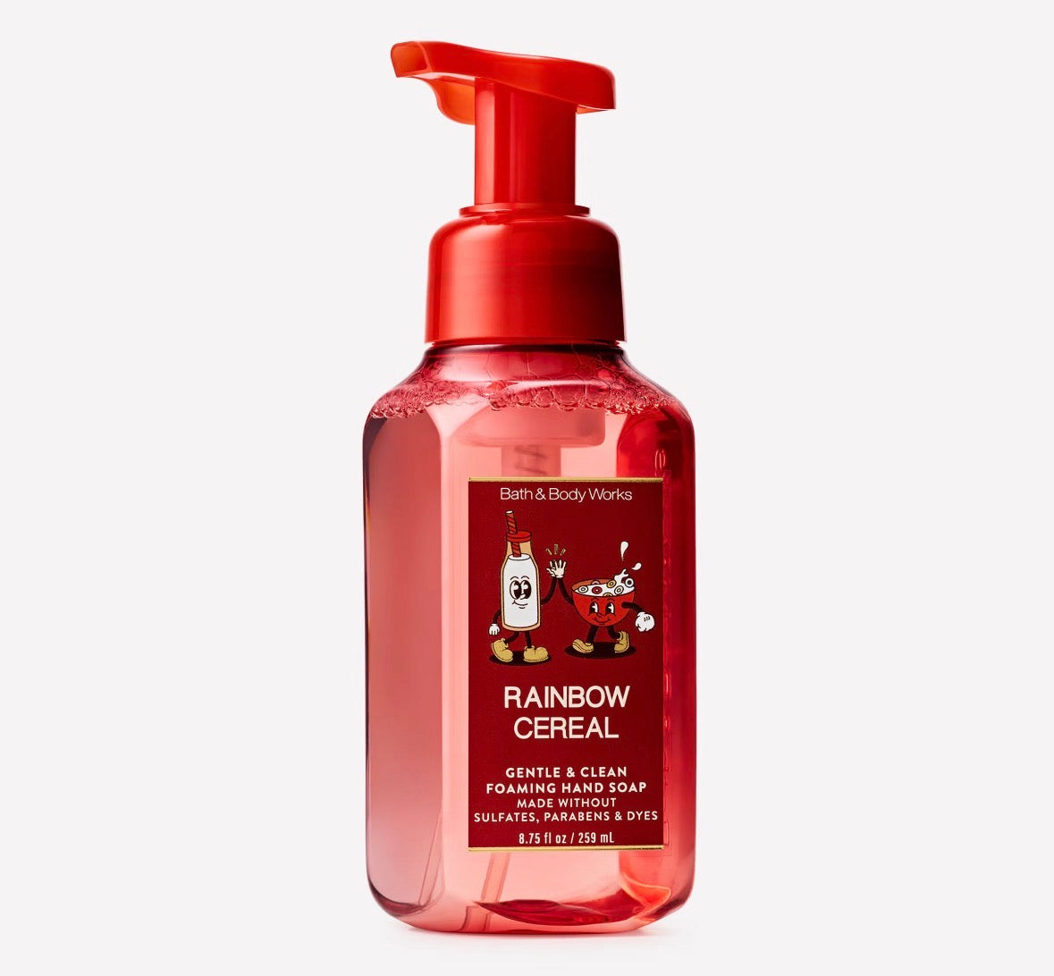 Jabón Espumoso Rainbow Cereal Bath & Body Works 259 ml | Aroma Dulce a Cereal