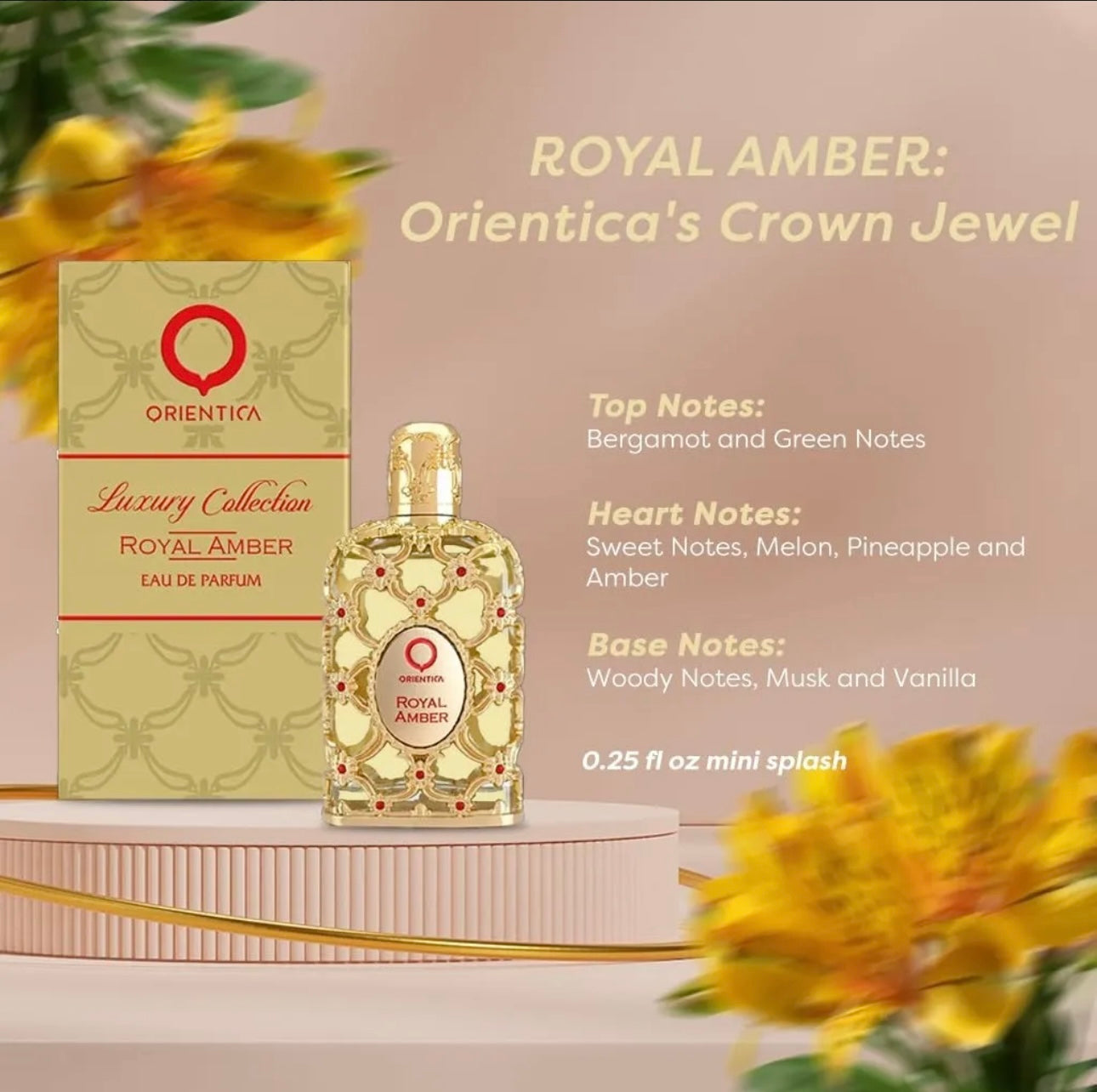 Set Mini Orientica Luxury Collection 5 Pza Unisex 7ml c/u