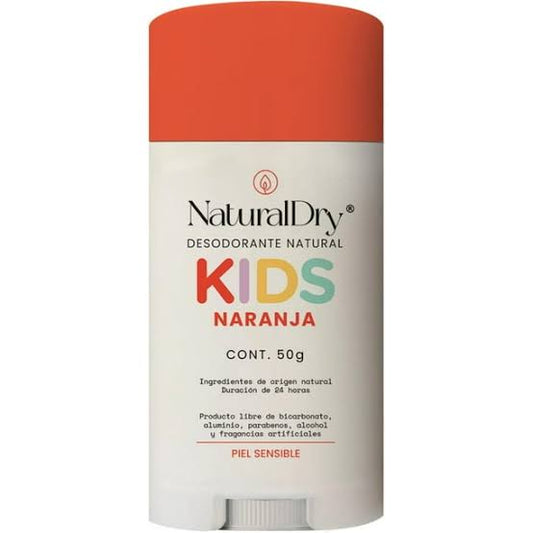 Natural Dry Desodorante Kids Naranja Piel Sensible