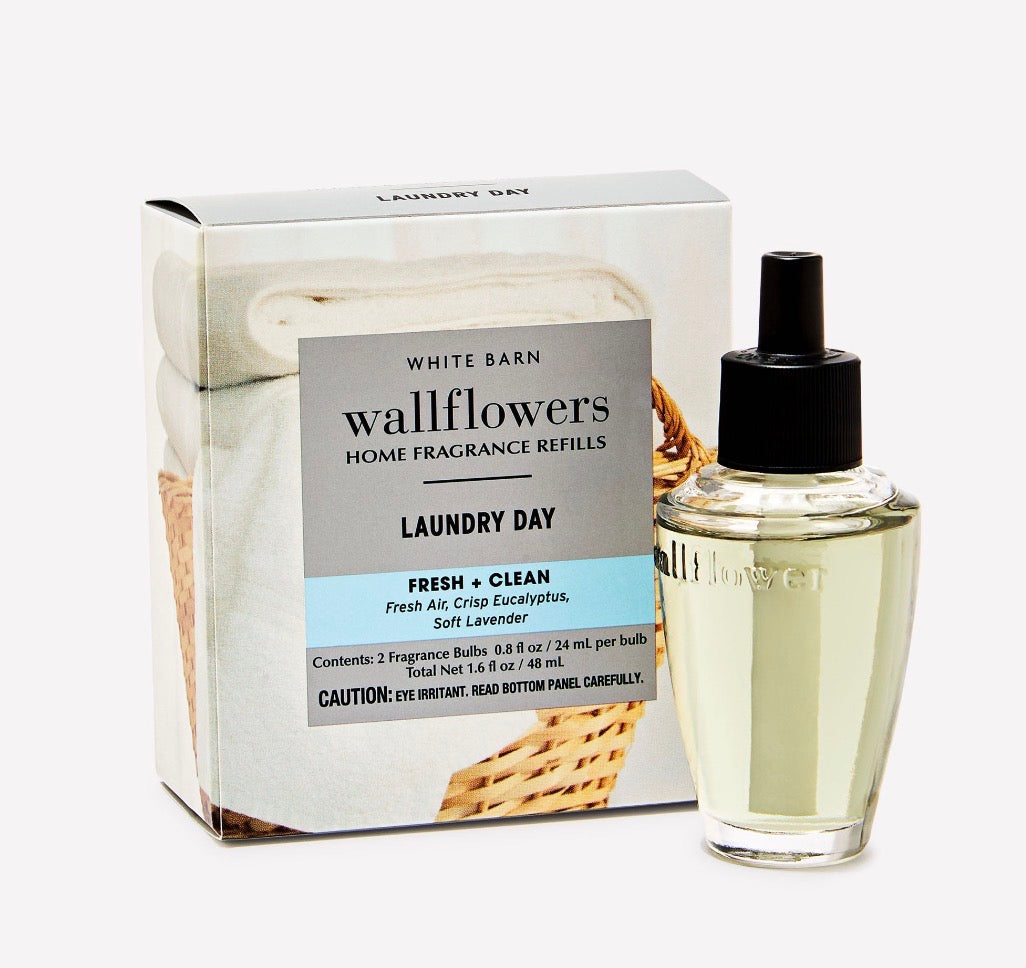 Bath & Body Works Wallflowers Laundry Day Refill 2 Pack 48 ml