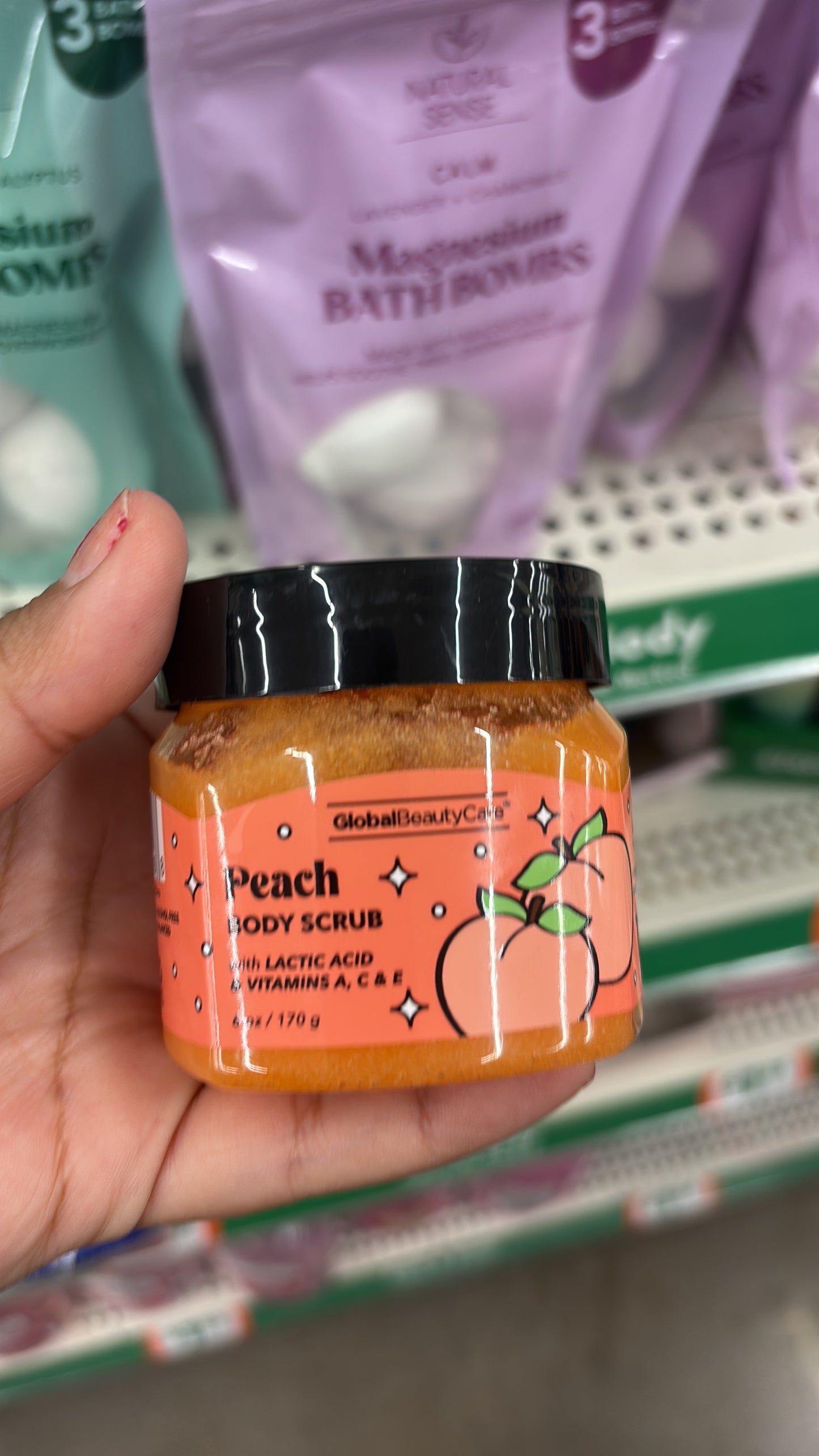 Peach Body SCrub