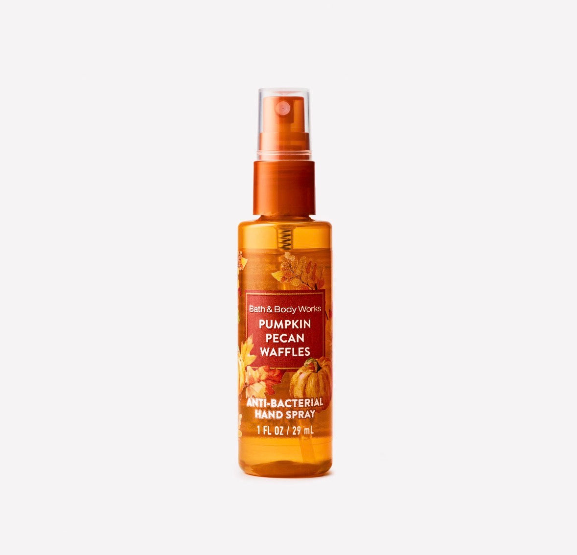 Bath & Body Works Pumpkin Pecan Waffles Anti-Bacterial Hand Spray 29 mL