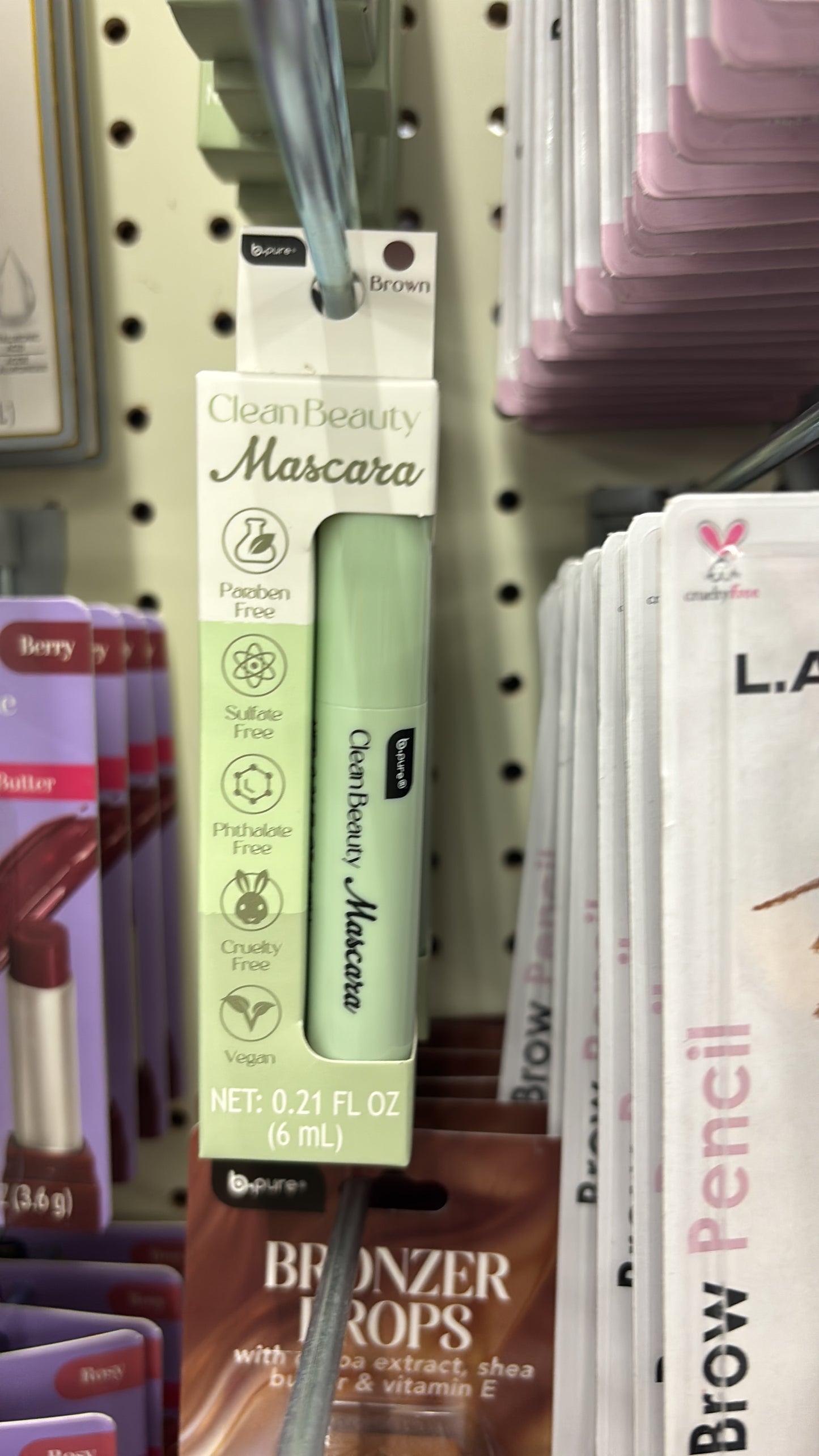 Máscara de pestañas Clean Beauty