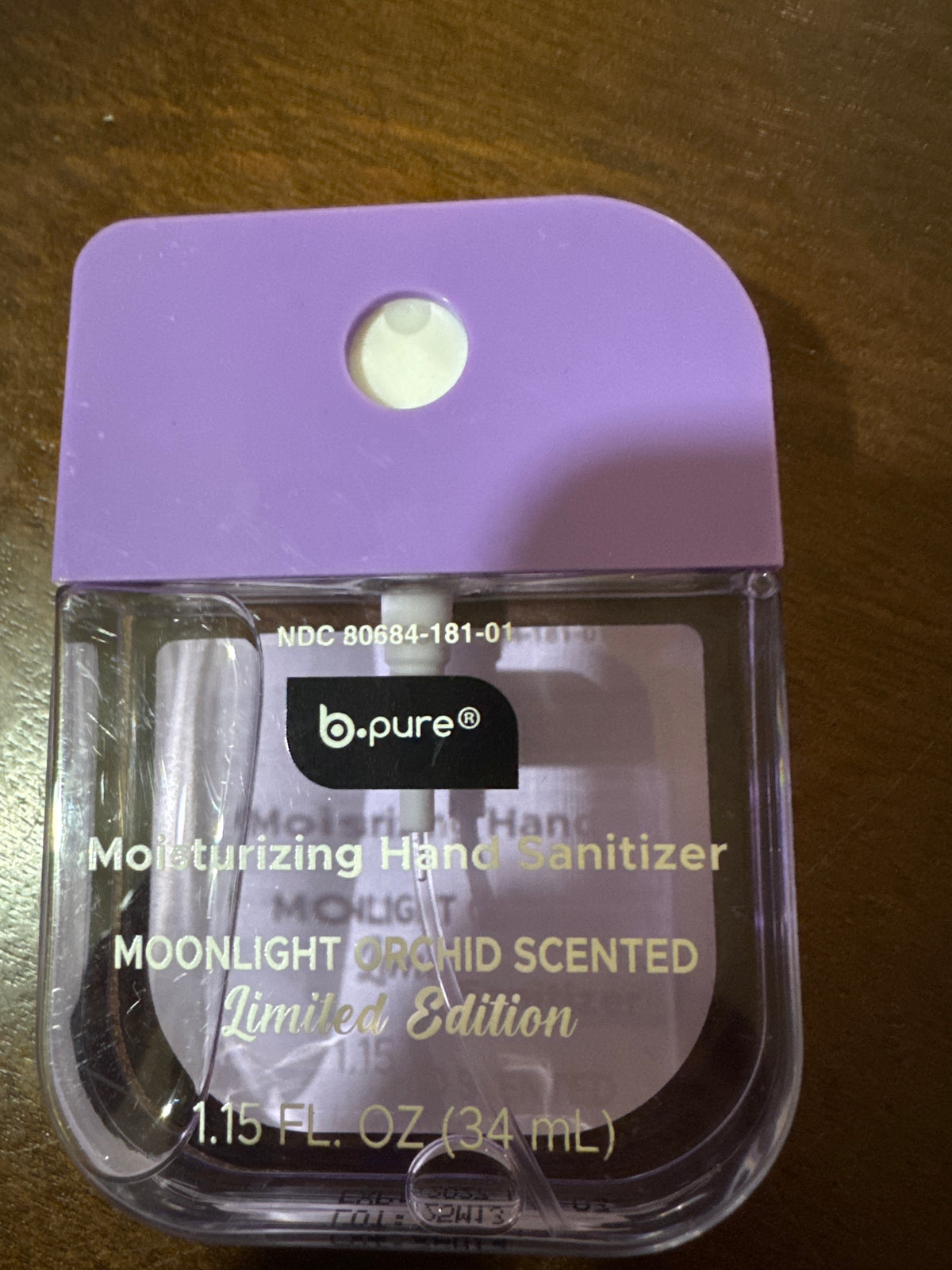 BPure Hand Sanitizer Moonlight orchid Scented Limited Edition