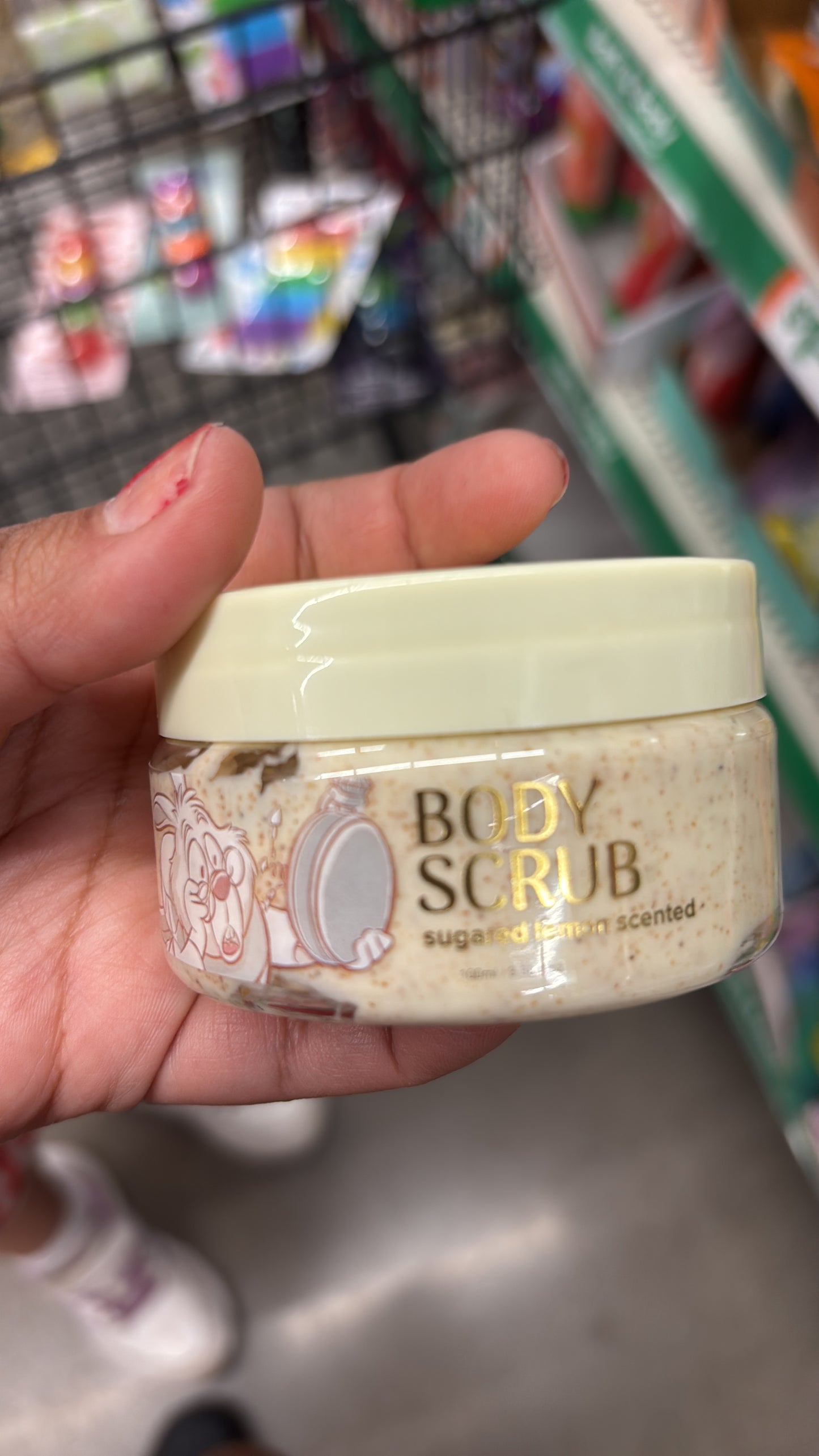 Alicia en el país de las maravillas body scrub sugared lemon